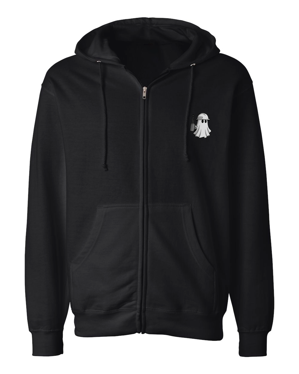 Ghost Adult Zip Hoodie