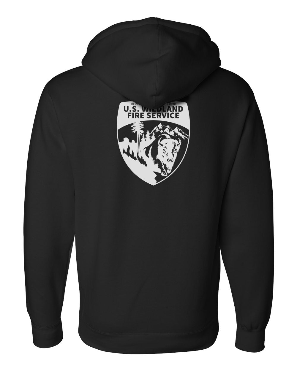 USWFS Black Hoodie Sweatshirt